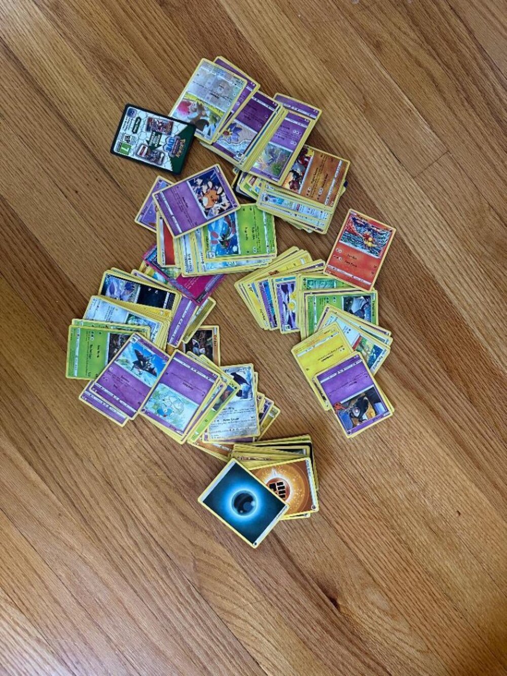 Lot of over 70 Pokemon cards